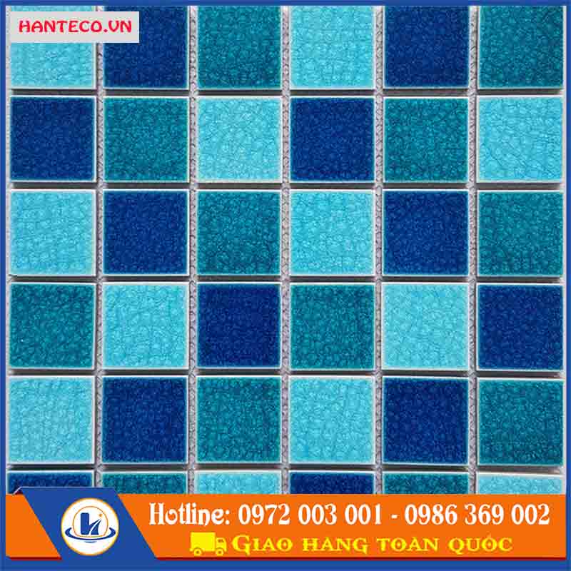 Gạch mosaic gốm men rạn HGM48-02 | A1
