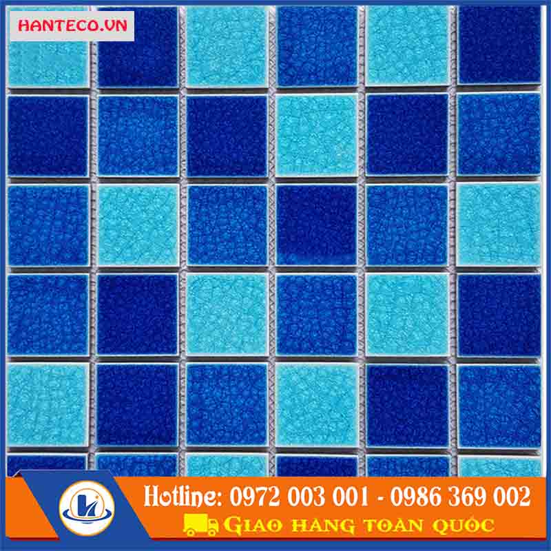 Gạch mosaic gốm men rạn HGM48-03 | A1