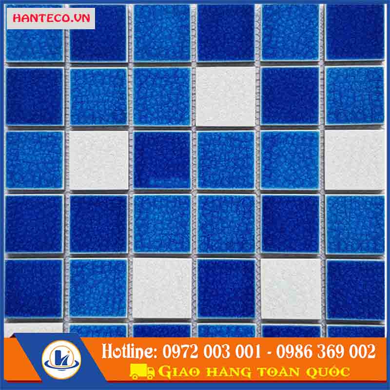 Gạch mosaic gốm men rạn HGM48-04 | A1