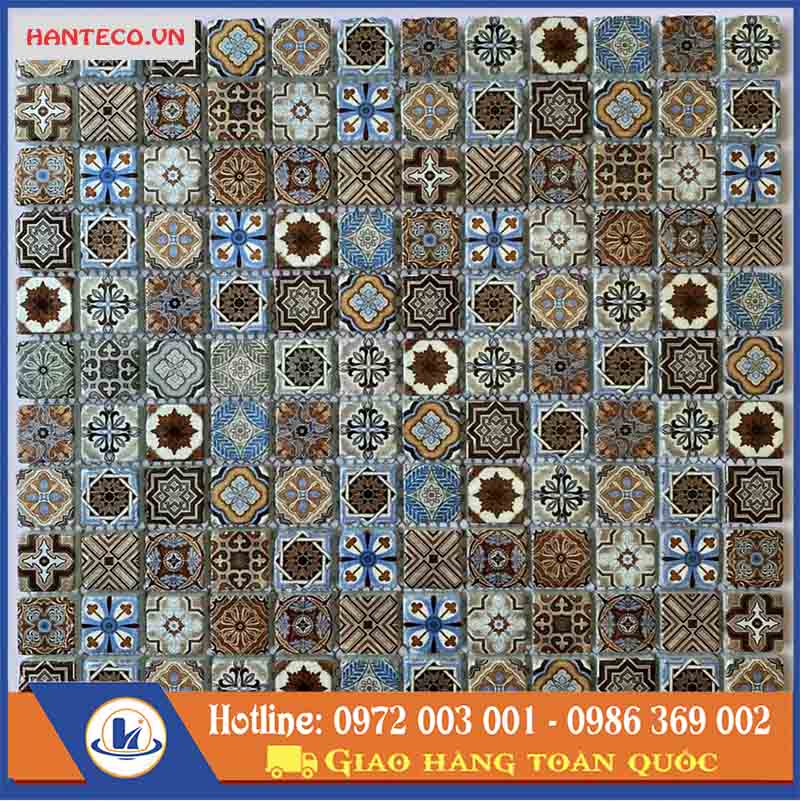 Gạch Mosaic hoạ tiết trang trí | A1