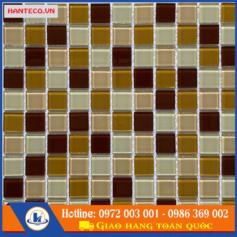 Gạch Mosaic thủy tinh HTC 2566 | A1