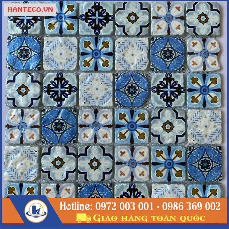 Gạch Mosaic trang trí hoạ tiết | A1