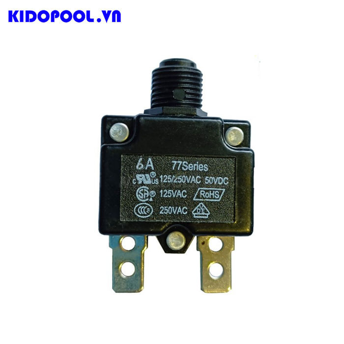 Rơ le PE77-6A/250VAC bơm Emaux SB10 Code 04015042