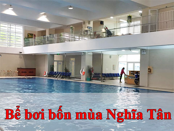 Bể bơi bốn mùa Nghĩa Tân Cầu Giấy - Mang trải nghiệm bơi lội quanh năm
