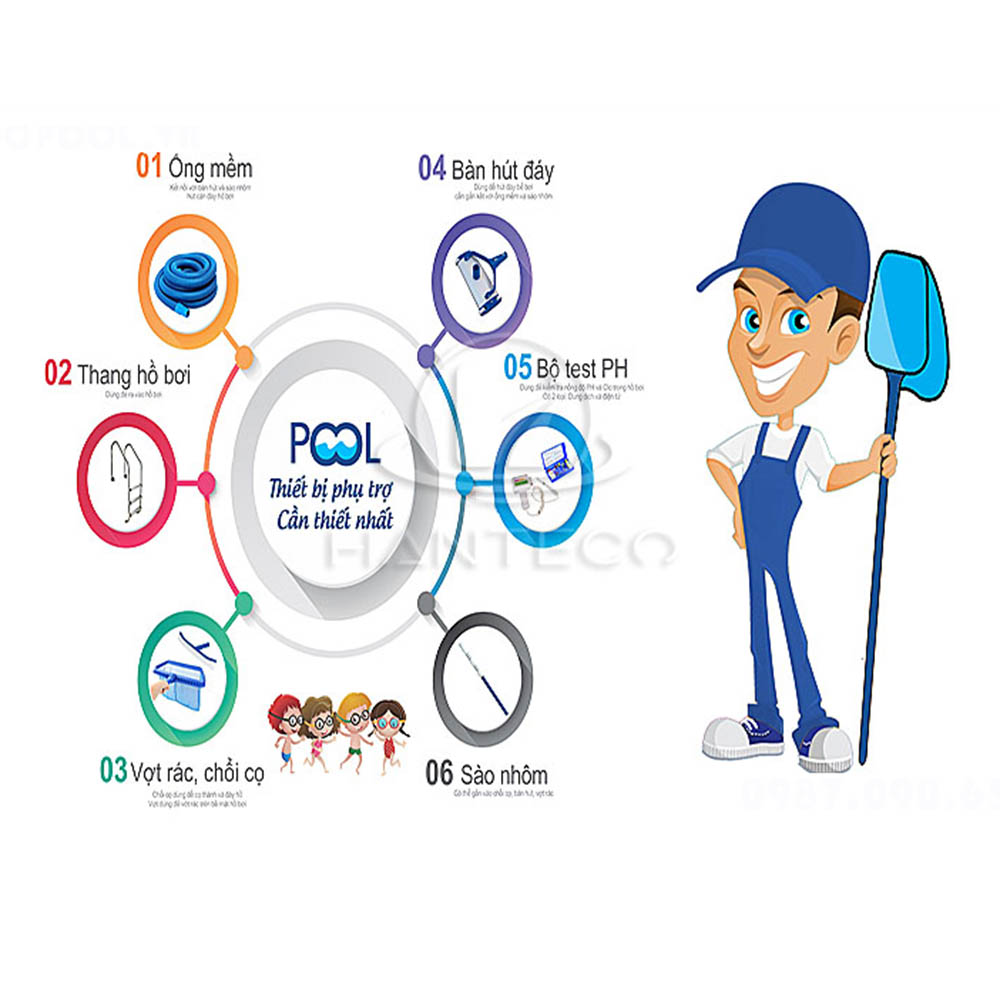 Cách kiểm tra và giám sát hồ bơi luôn sạch đẹp