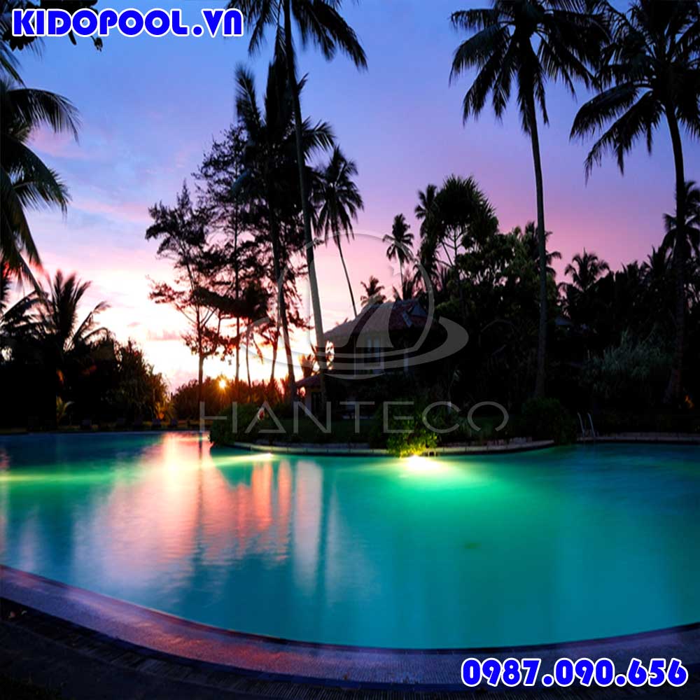 Công năng tuyệt vời của đèn hồ bơi halogen treo tường Midas