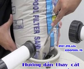 Hướng dẫn đầy đủ quy trình thay cát lọc cho hồ bơi