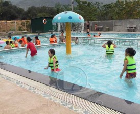 Dự án lắp đặt cây nấm hồ bơi kinh doanh chủ đầu tư Anh Tính- Tương Dương, Nghệ An