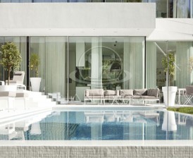 Kidopool cung cấp gạch mosaic cao cấp cho dự án bể bơi biệt thự Tam Đảo
